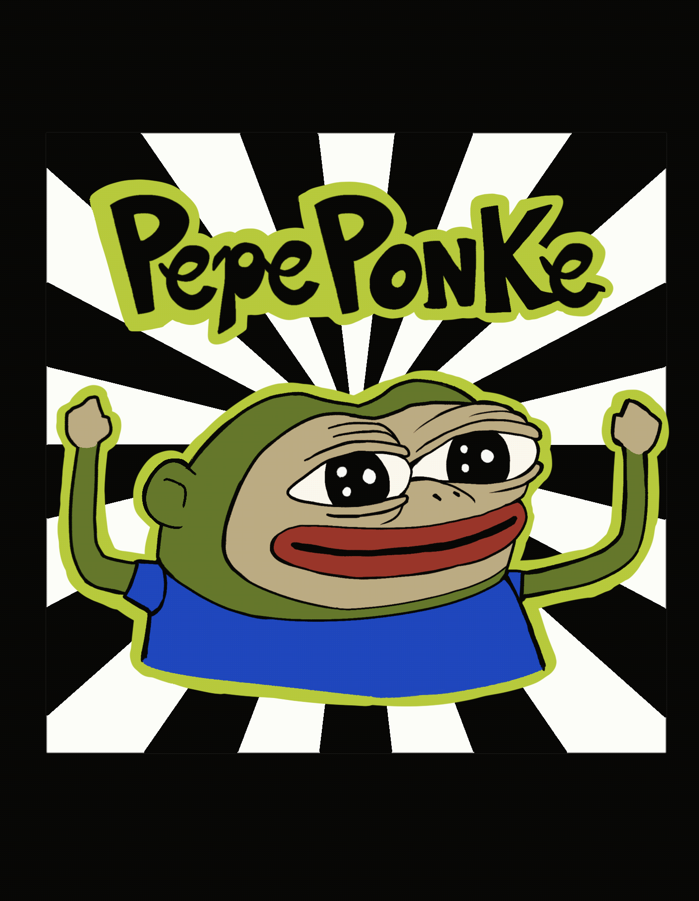 PepePonke celebrating victory